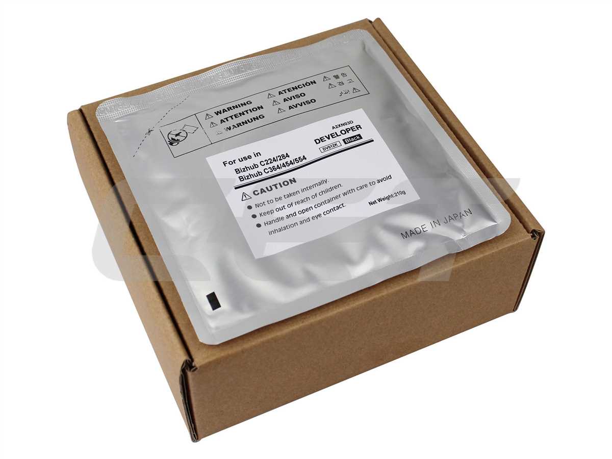 Minolta Bizhub C224/284/364/Dv-512M Magenta Developer Orginal (210g)(CET8127) 1