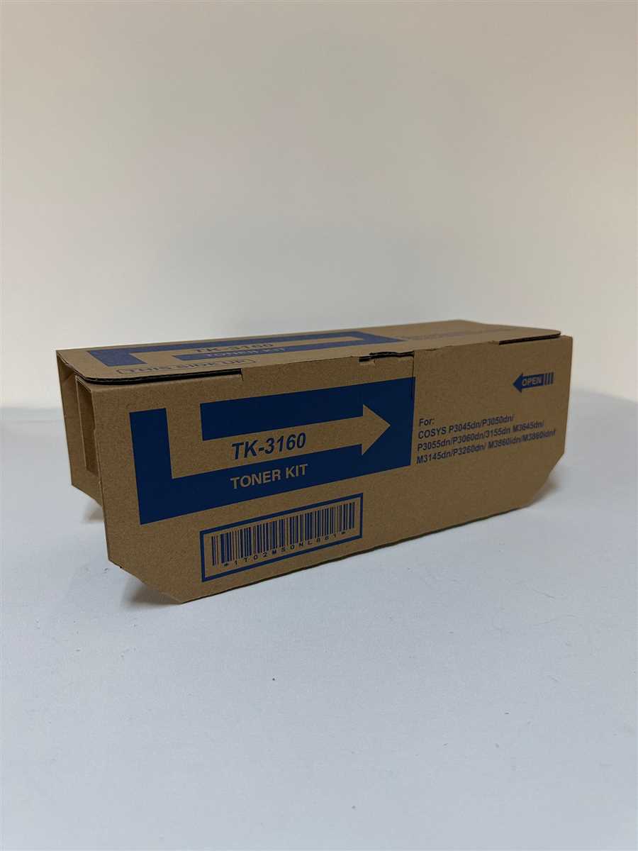 (ZT) Mita Tk 3160/P3045dn/P3050dn/M3145dn/M3860id Japon Toner (350/Gr) 1