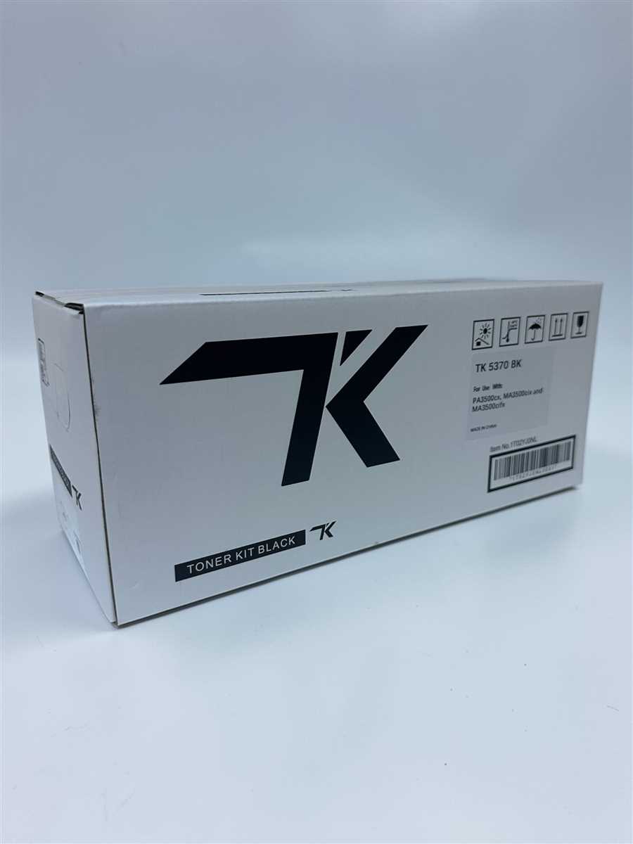 (ZT)Mita TK-5370 XL Ecosys MA3500cix/ (250 Gr) Black Muadil Toner 1