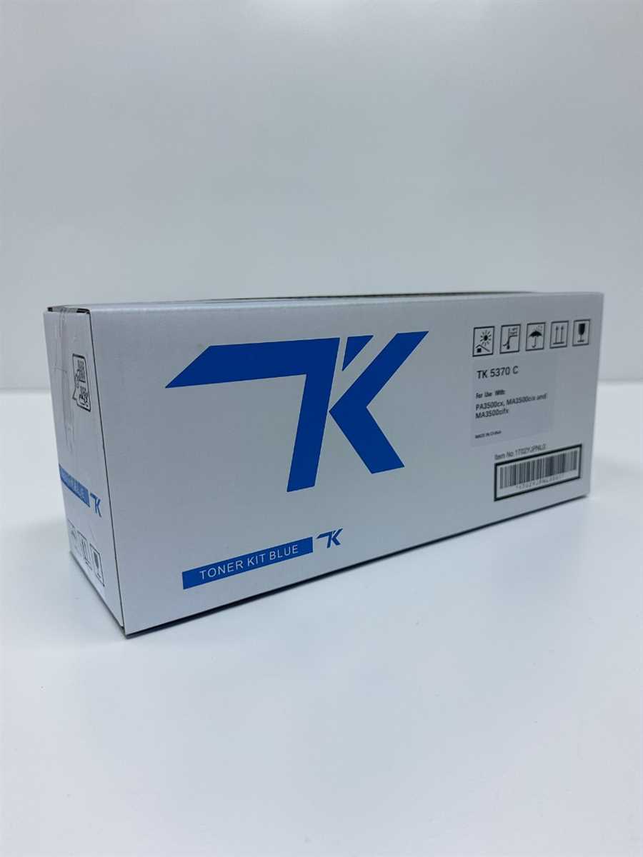 (ZT)Mita TK-5370 XL Ecosys MA3500cix/ (200 Gr) Cyan Muadil Toner 1