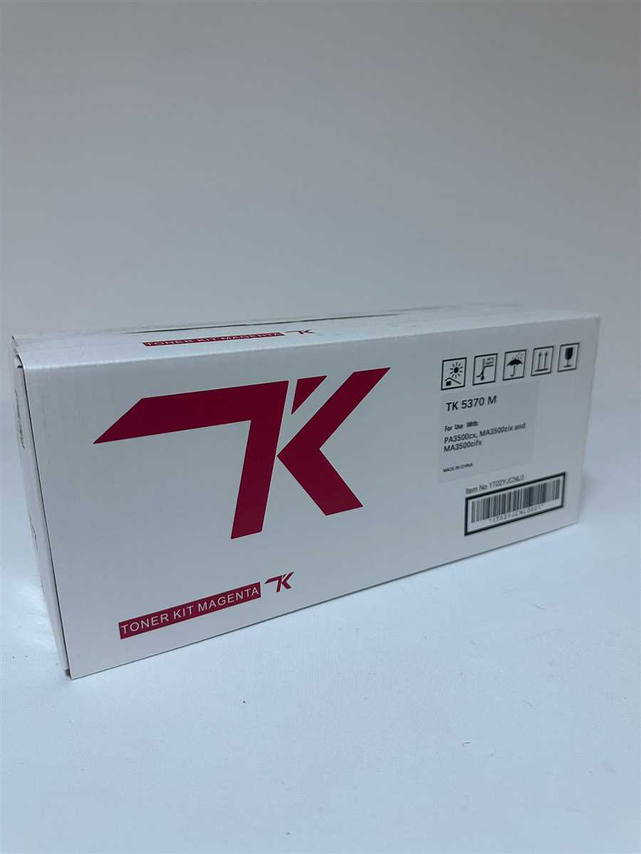 (ZT)Mita TK-5370 XL Ecosys MA3500cix/ (200 Gr) Magenta Muadil Toner 1