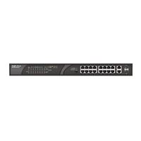 RG-ES118S-LP 16 PORT 10/100 + 2X1GB SFP UPLINK COMBO 120W POE RACKMOUNT SWITCH 1