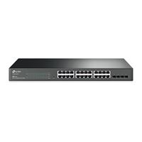 T1600G-28TS (TL-SG2424) JetStream 24-Port Gigabit Smart Switch (4 SFP Slotlu) 1