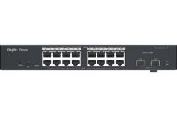 Reyee RG-ES218GC-P 18-Port Gigabit Smart POE Switch, 16 Gigabit RJ45 16 POE/POE+ Ports, 2SFP, 240W 1