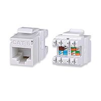 KJ-UC6-18044 Cat6 180° UTP Keystone Jack 1