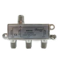 ASU-03 1/3 3 lü Uydu Bölücü Splitter 5-2400 MHz 1