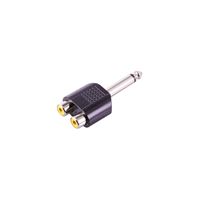 PM-4210 2*RCA - 6.3mm Mono Jack Dönüştürücü 1