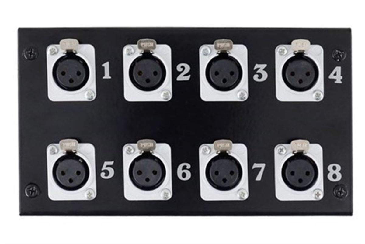 8'li Sahne Mikrofon Bağlantı Paneli STAGEBOX 1