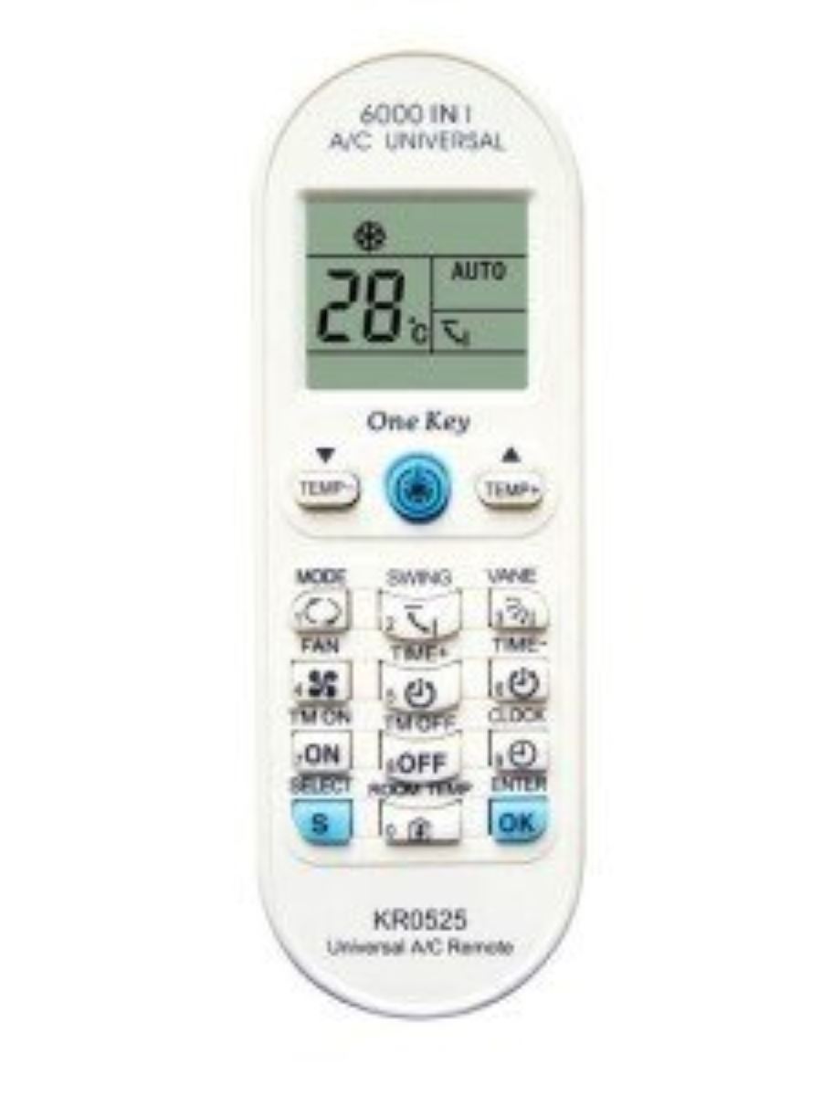 KR0525 Vestel-Toshiba-Samsung-Mitsubishi-6.000 Marka Klima Kumandası 1