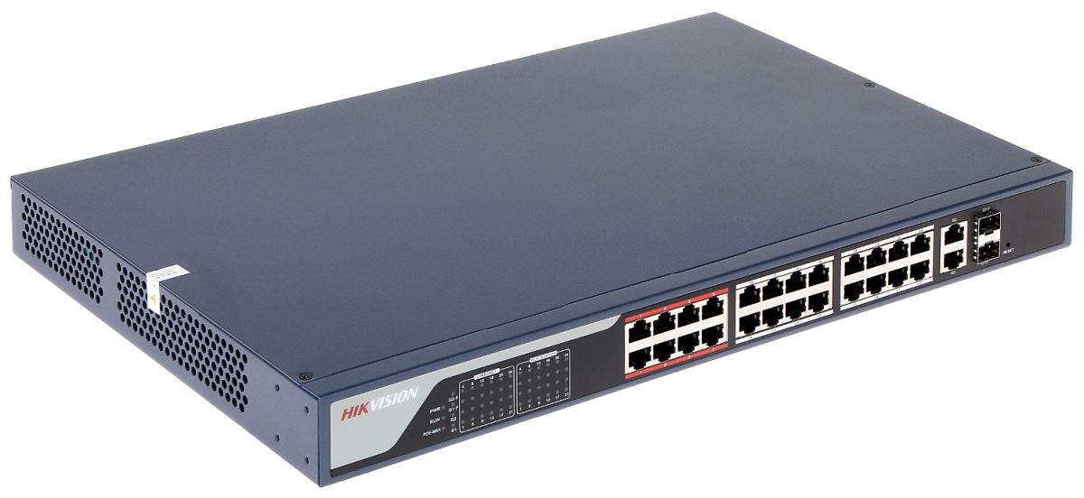 DS-3E1326P-EI 24 Port 10/100 Smart Managed 24 Port PoE 370watt 1