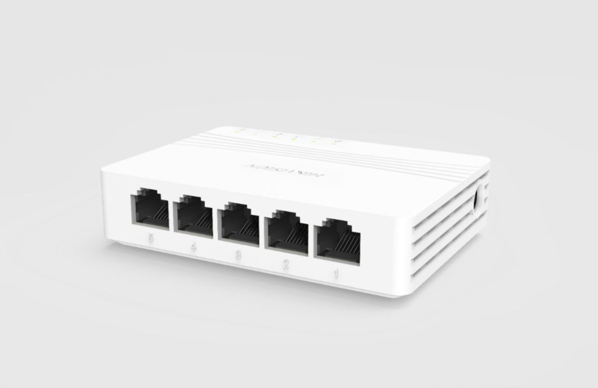 DS-3E0505D-E 5 Port Gigabit Unmanaged Desktop Switch 1