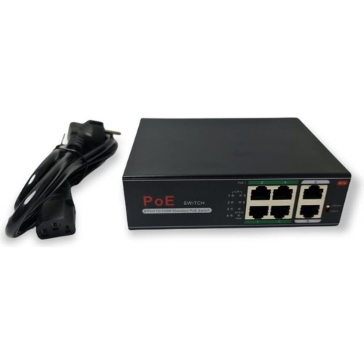 AV-H1064PLS 4+2 Port Poe Switch 1