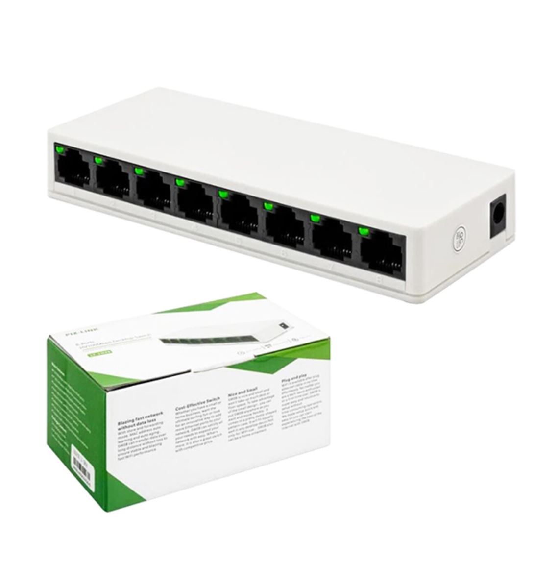 ESW-108 8 Port 10/100Mbps Ethernet Switch Hub 1