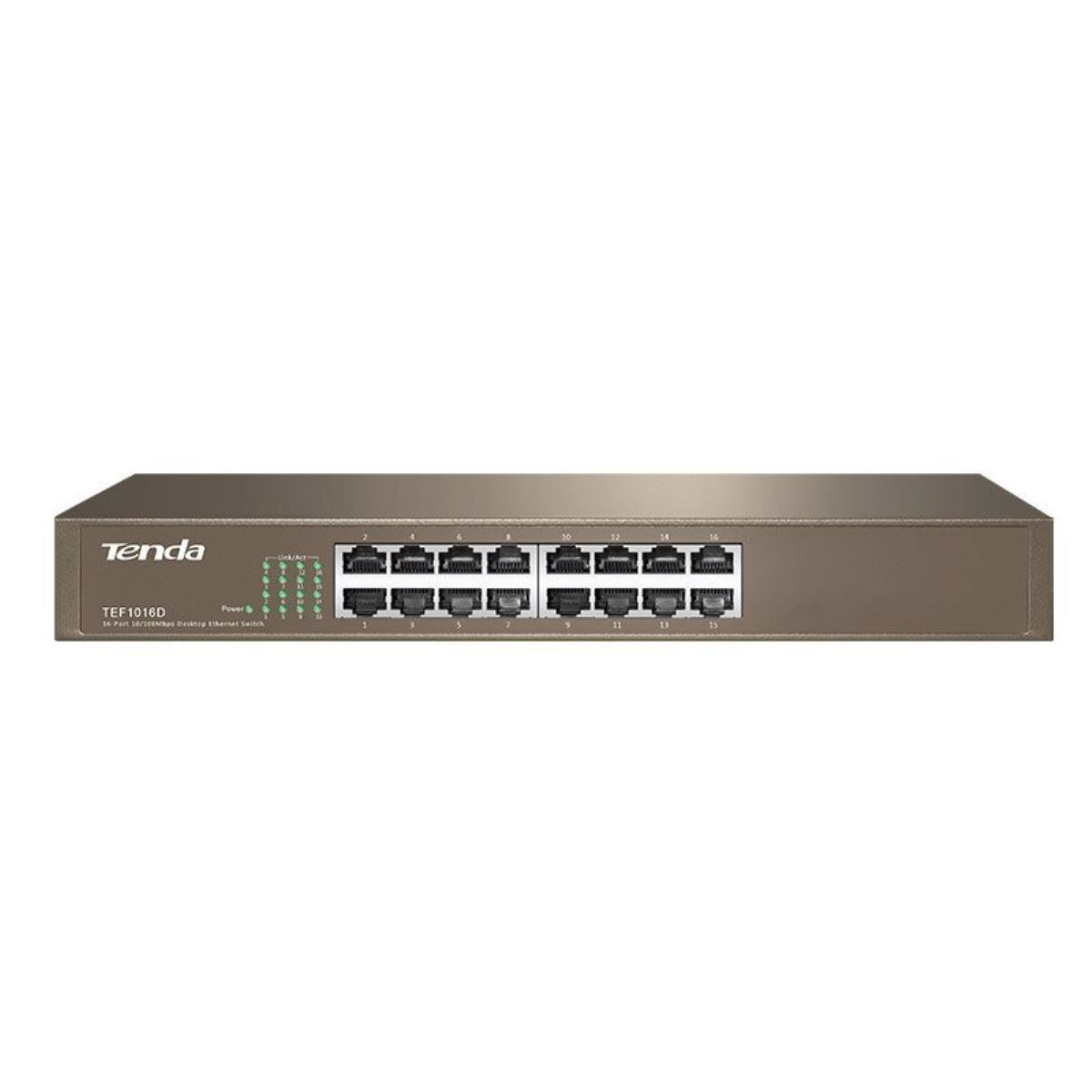 TEF1016D 16 Port 10/100 Desktop Ethernet Switch 1