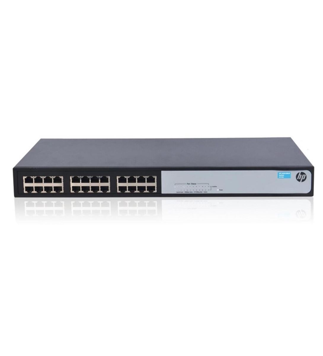 HPE JG708B 24 PORT 10/100/1000 1420-24G Yönetilemez Switch 1