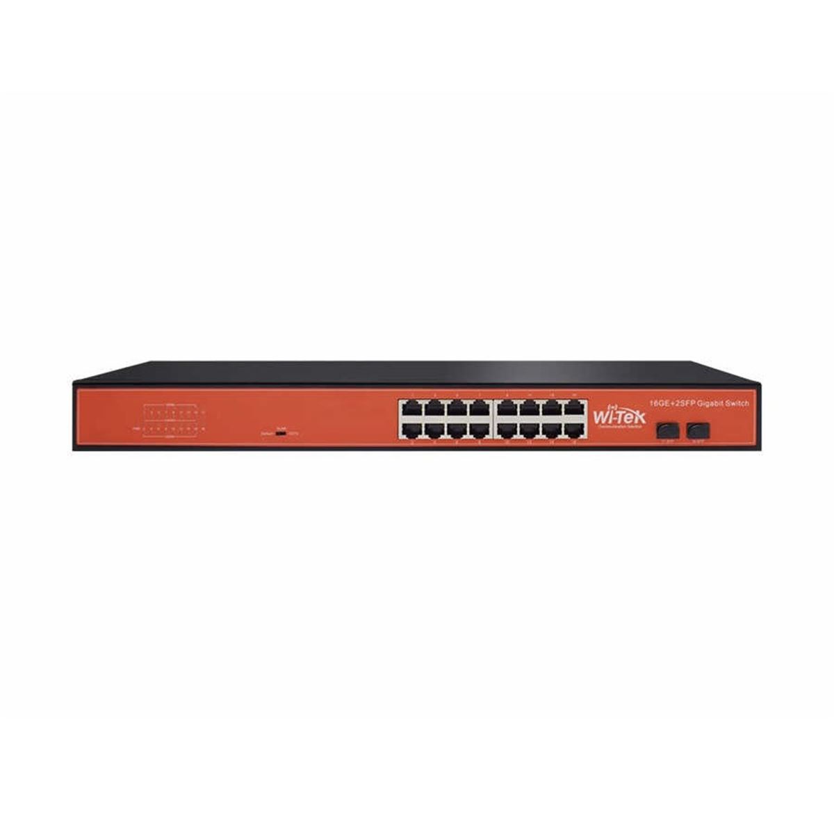 WI-SG116F 16GE+2SFP 16 Port Full Giga Network Switch 1