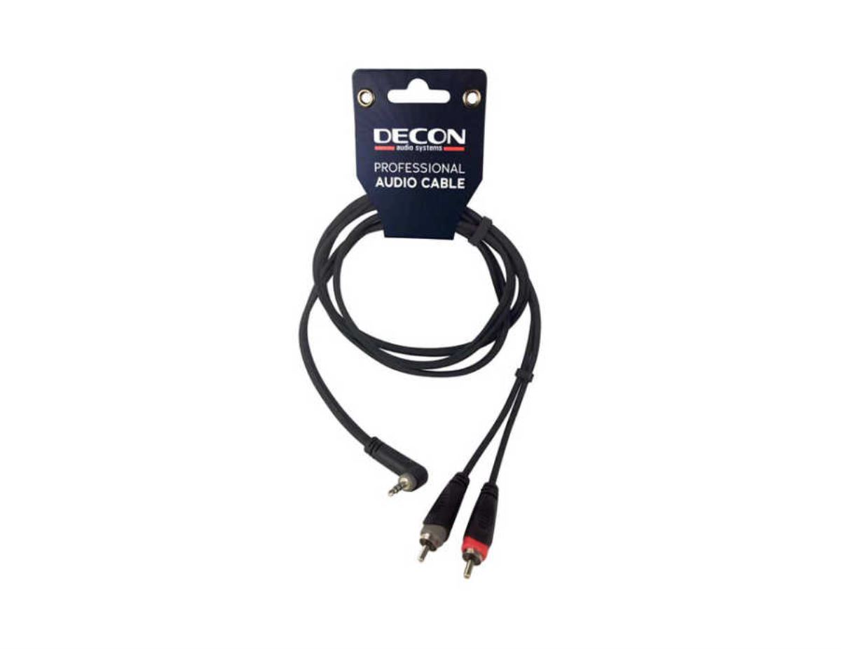 DC-150AL-1.5MT L Tipi 3.5mm Stereo - 2*RCA Kablo 1