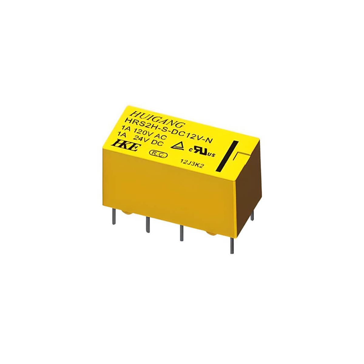 HRS2H-S-DC12V-N 12V 2A Çift Kontak Telekom Röle 1