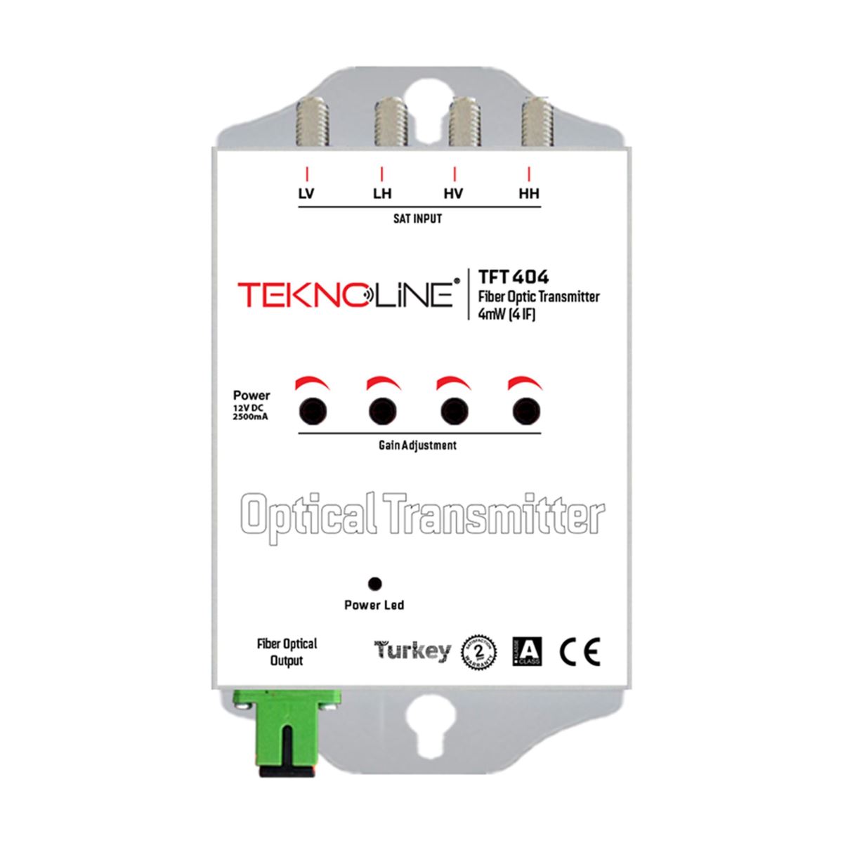 TFT 404 /TEK UYDU TEK KOR DUVAR TİPİ OPTİK TRANSMİTTER 1