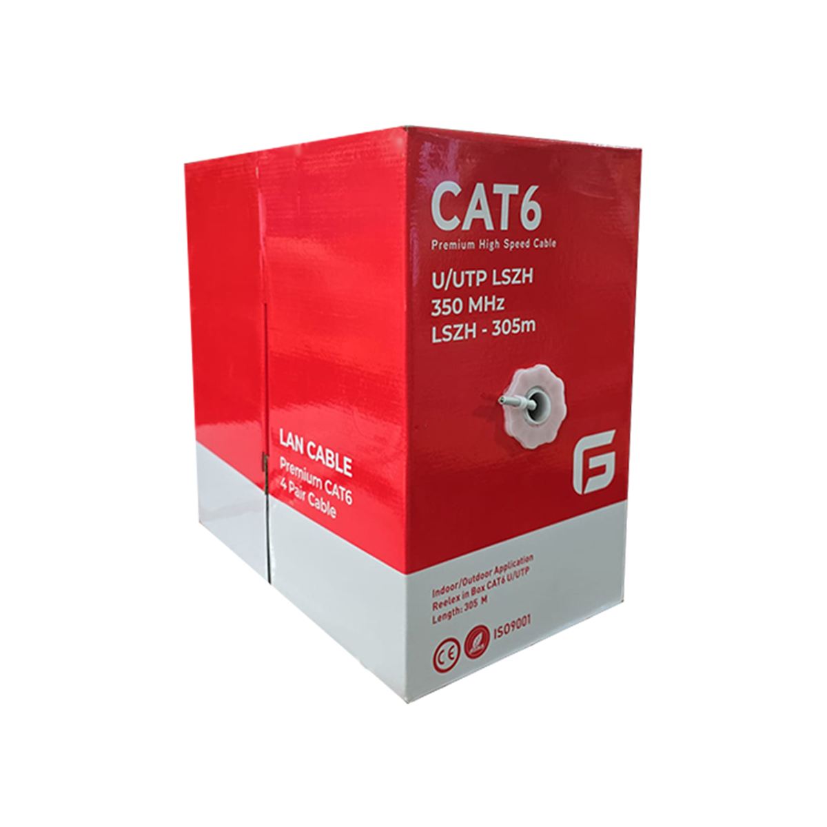CABLE CAT6 U/UTP 23 AWG LSZH 1 BAG 305MT 1