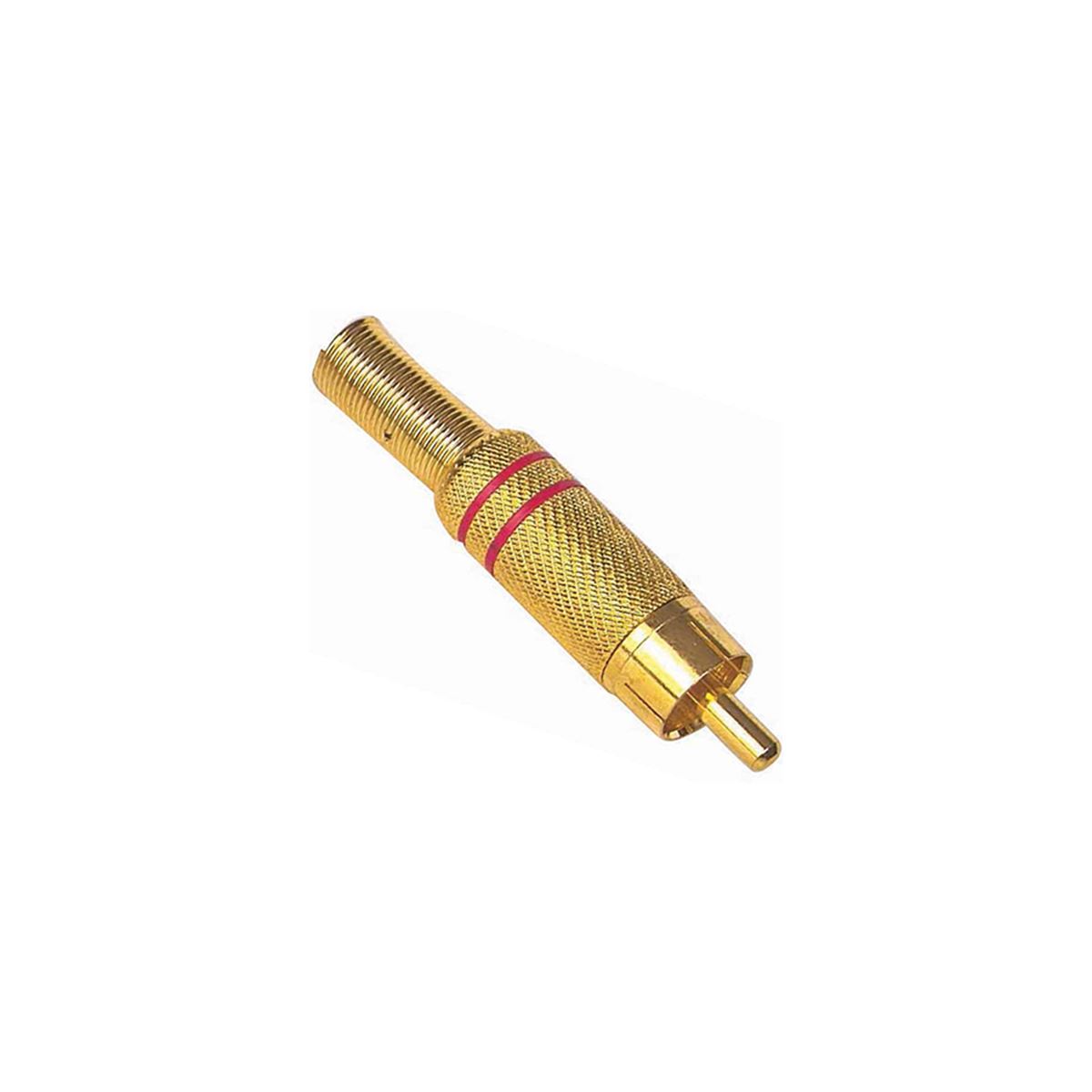 PM-1290 Metal Gold RCA Erkek Konnektör 1