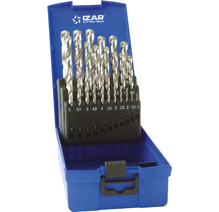 IZAR DIN338 MATKAP SETİ 25 PARÇA 1-13mmx0.5 (1013) IZR338S-1456