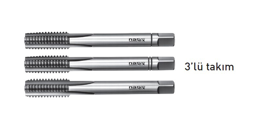 W9/16''-12 CZTOOL EL KILAVUZ TAKIMI HSS