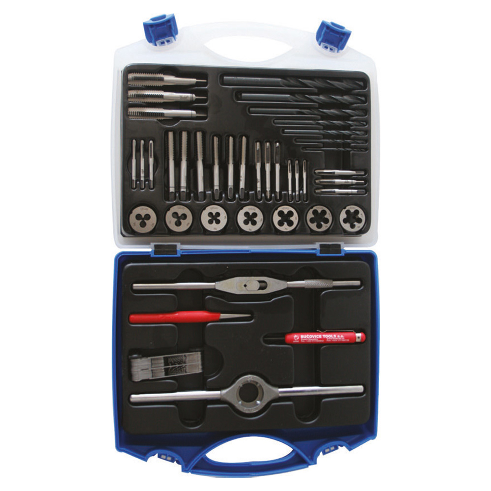 M3-M12 KILAVUZ-PAFTA-MATKAP TAKIMI HSS (HOBBY SET) NB-985 HOBBY