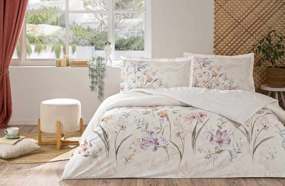 NEV.TK FITTED.CAR RF CK LILA WHITE LILY 1