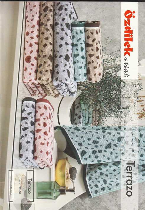 TERRAZO/MINT HAVLU 50*90 1