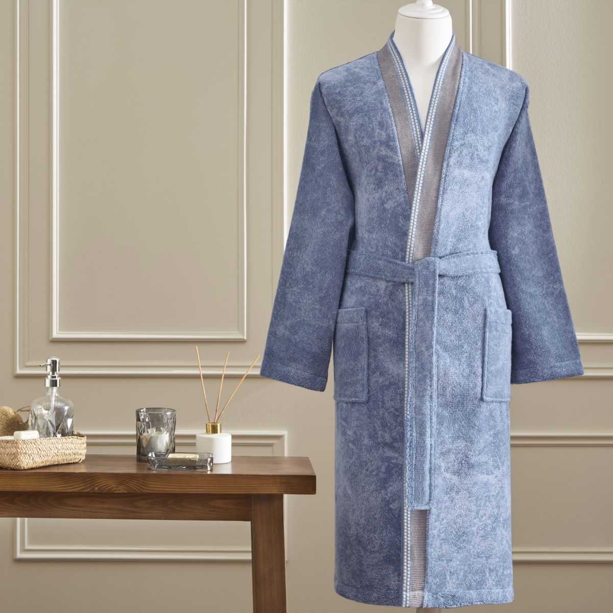 MASKULEN WONDER/LACIVERT KIMONO (S/M) 1