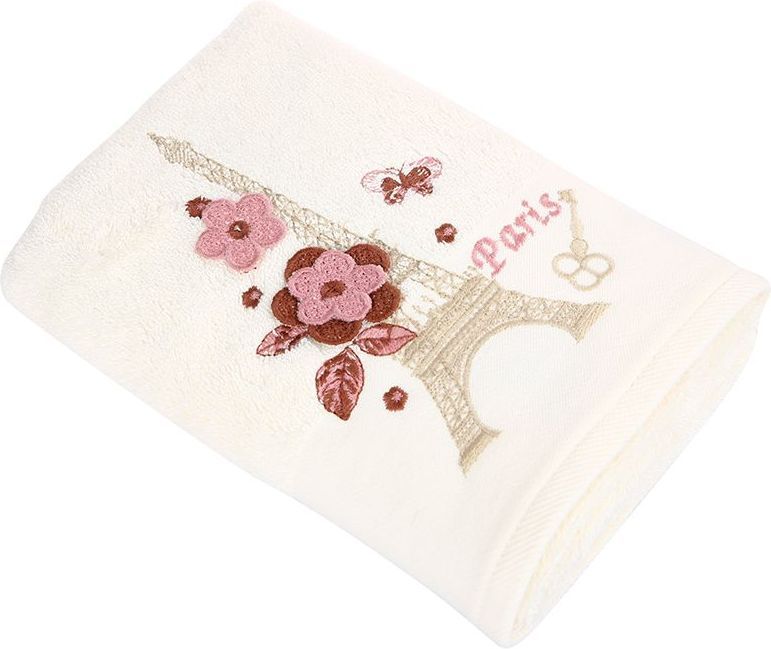 AMELYA KREM HAVLU 50*90 2 KELEBEK NAK 1