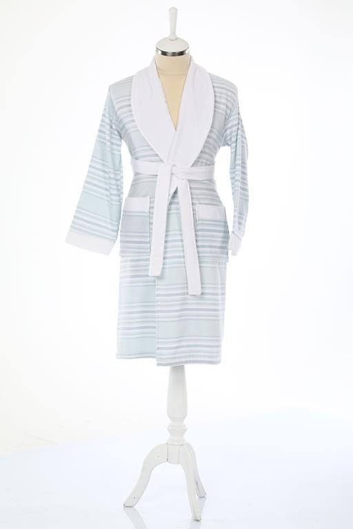 DAMLA/MINT SALYAKA PESTEMAL BORNOZ(S/M) 1