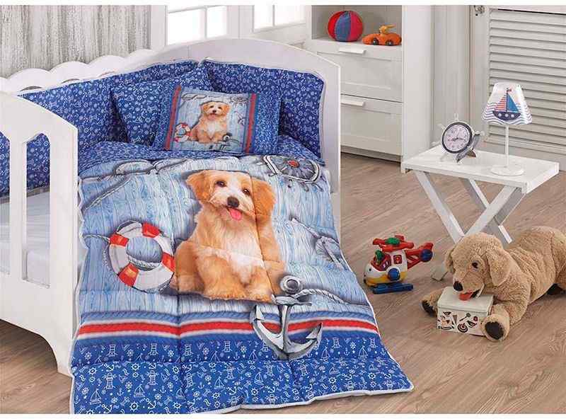 QUARTZ UYKU SETI RF BEBE MAVI RICO 1