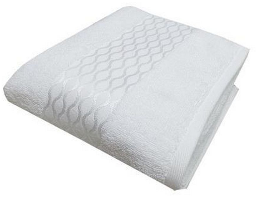 ELISSA BEYAZ HAVLU 50*80 1