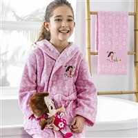 NILOYA HEART PEMBE BORNOZ SETI (5-6) 1