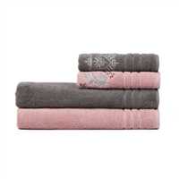 SOFT LEAF PEMBE-ANTRASIT BEST SET 1