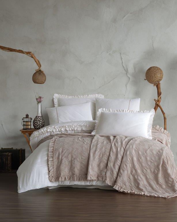 GELIN SETI PIKELI RUFFLE BEJ 1