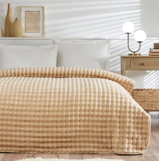 BATTANIYE FLUFFY TK KAHVE  (Y) 1