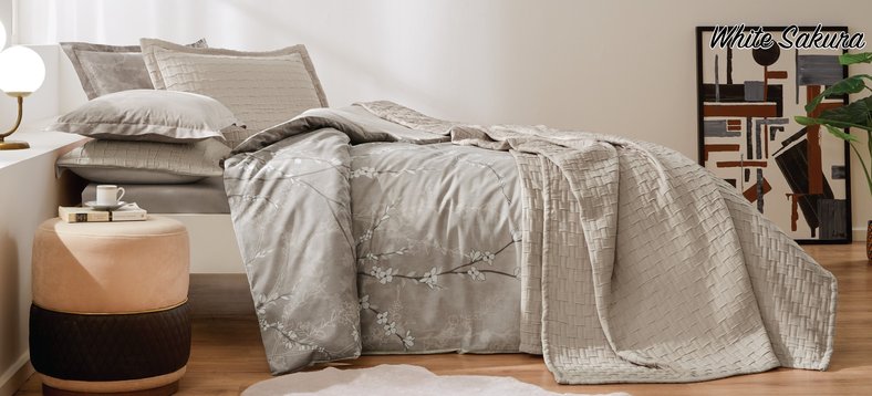 NEV.TK.YATAK ORT. RF CK BEJ WHITE SAKURA 1