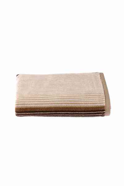 DAMASK CIZGILI/KAHVE HAVLU 50*90 1