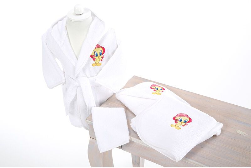 ASHLEY BEYAZ BEBE SETI TWEETY 1