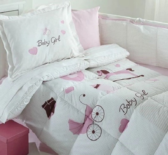 UYKU SETI RF BEBE PEMBE BABY GIRL 1