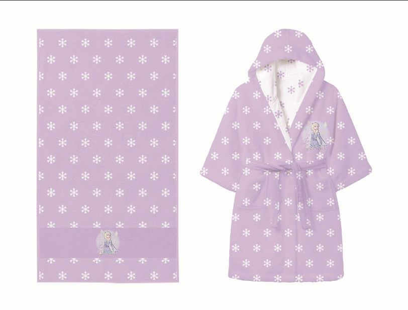 DSNY FROZEN SPIRT LILA BORNOZ SETI 11-12 1