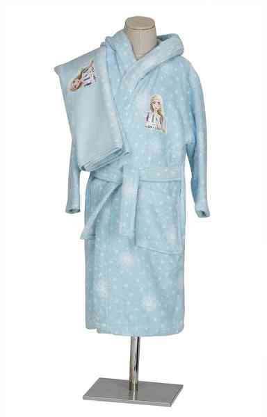 DSNY SNOW QUEEN MAVI BORNOZ SETI 7-8 1