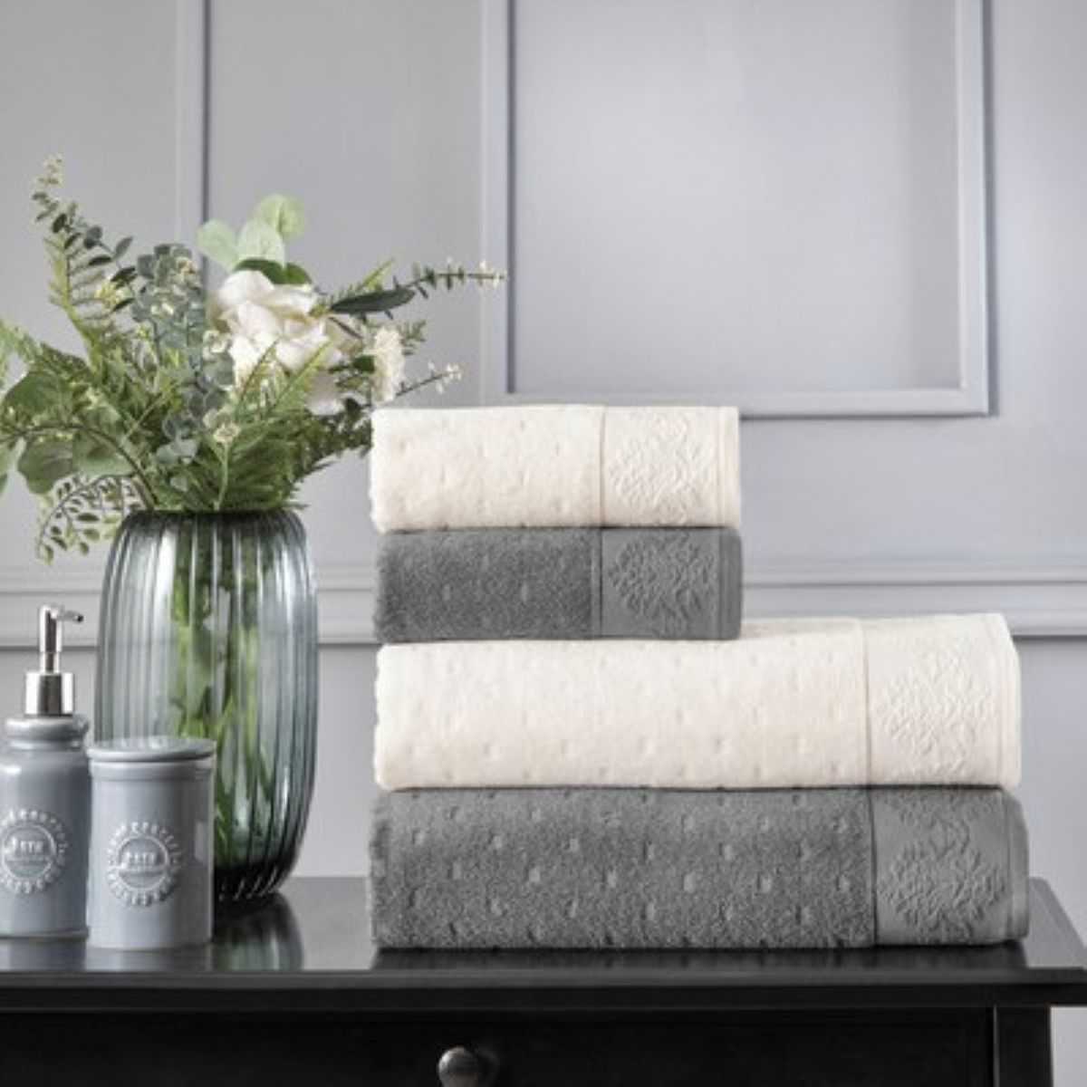 HERITAGE KREM-GRI BEST SET 1