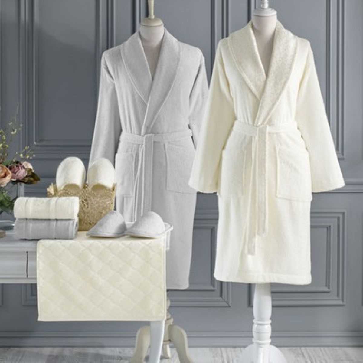 KELEBEK GRI-KREM HAPPY SET 1