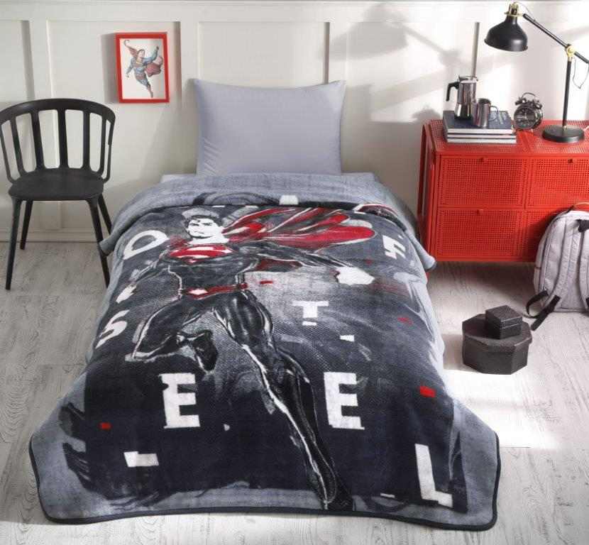 BATTANIYE LIS. SUPERMAN STEEL 160X220(M) 1