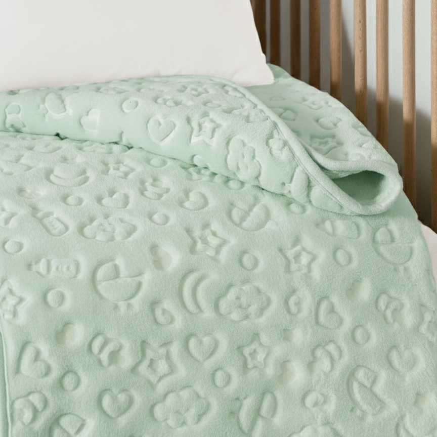 BATTANIYE BEBE EMBOS 100X120 YESIL(Y) 1