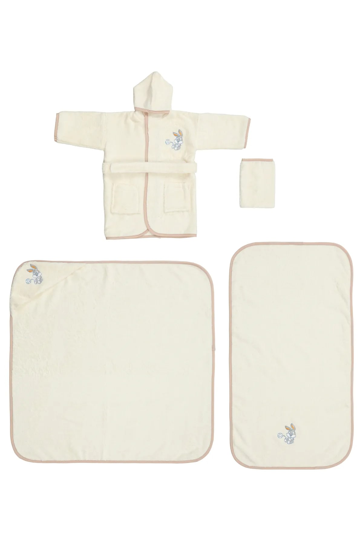 BUGS BUNNY GOAL 23 KREM-BEJ BEBE SETI 1